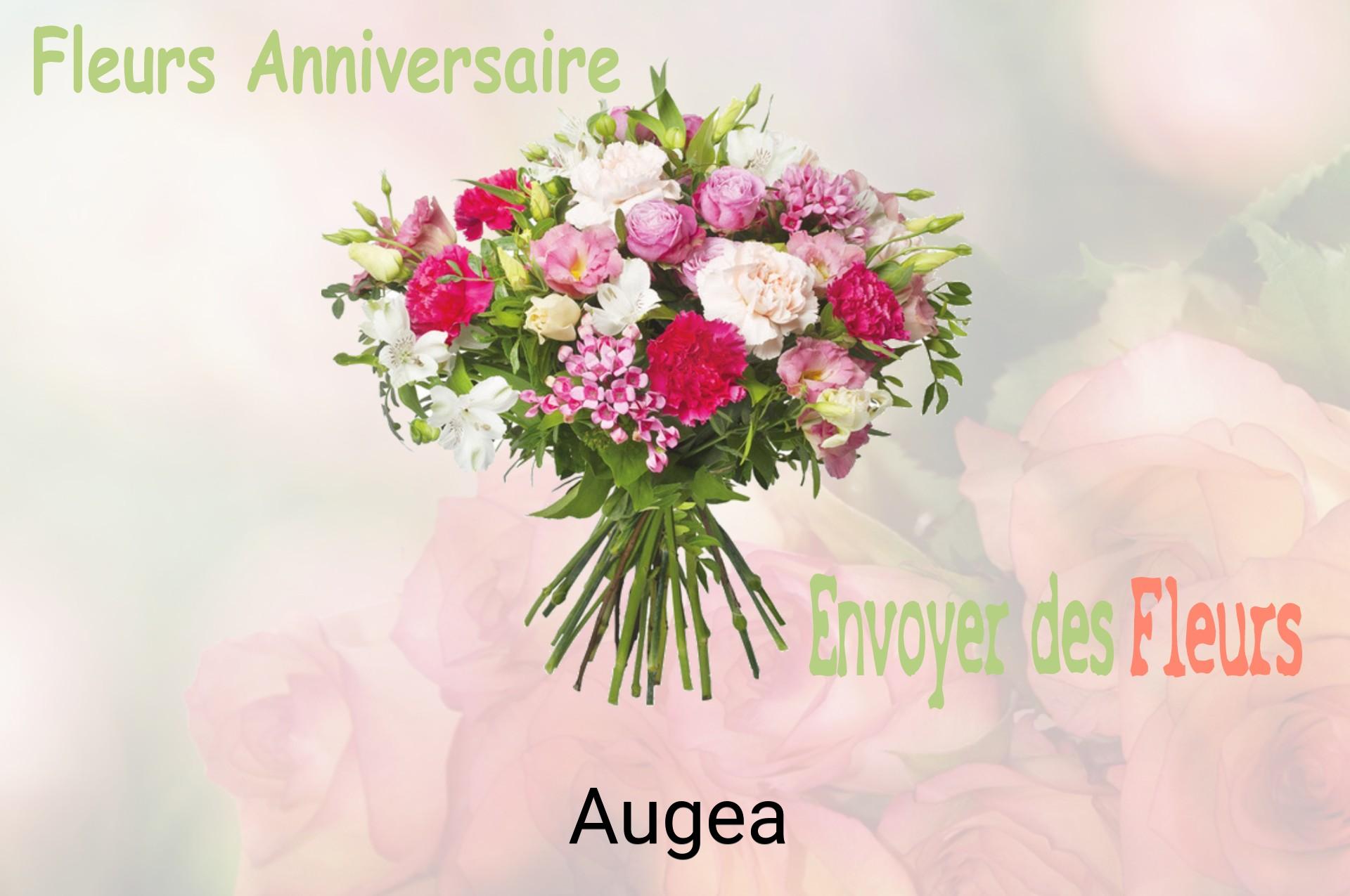 Bouquet de fleurs d’anniversaire livré à Augea
